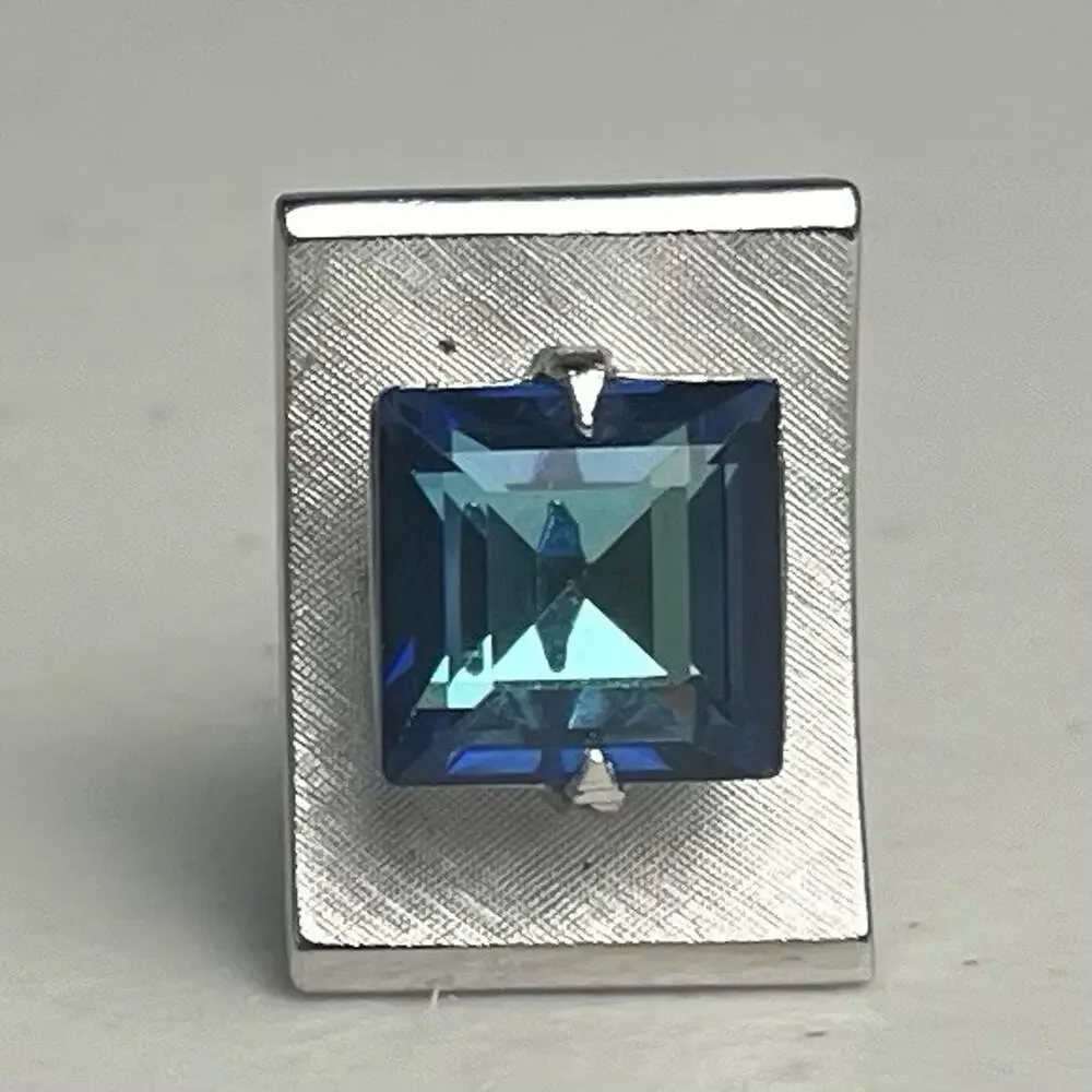 SWANK cufflinks blue